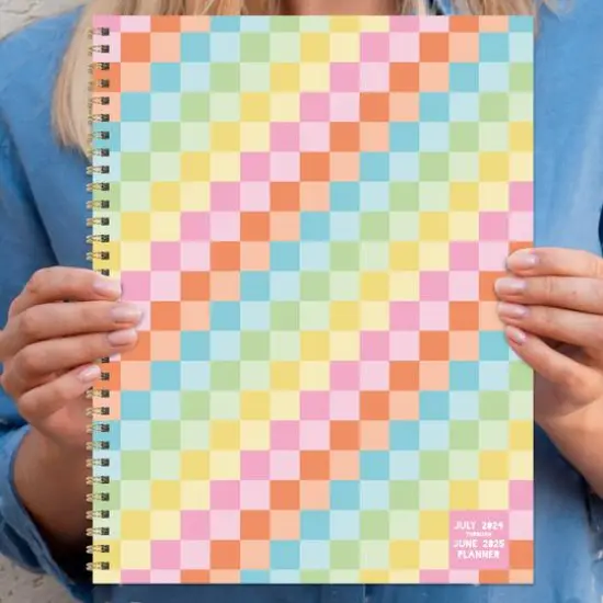 TF Publishing 2024 - 2025 Checkmate Large Spiral Planner {7}