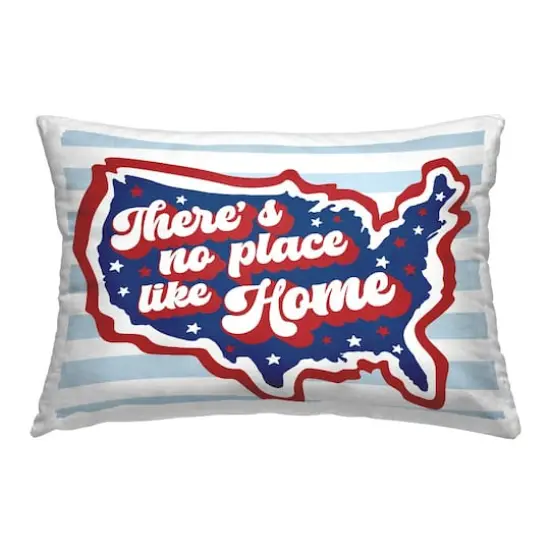 Stupell Industries No Place Like Home Decorative Printed Throw Pillow {1}