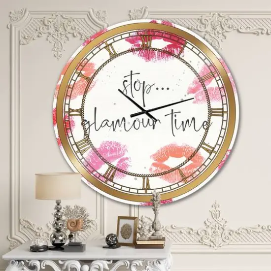 Designart Chic Accents VI Glam Wall Clock {3}