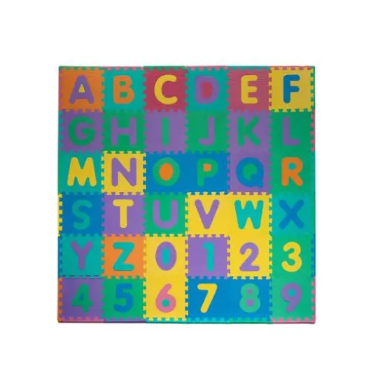 Toy Time 96-Piece Alphabet Foam Puzzle {3}
