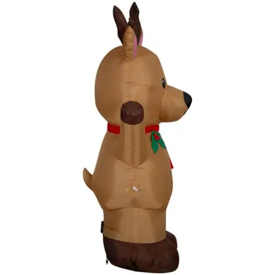 4ft. Airblown&reg; Inflatable Christmas Waving Reindeer {4}