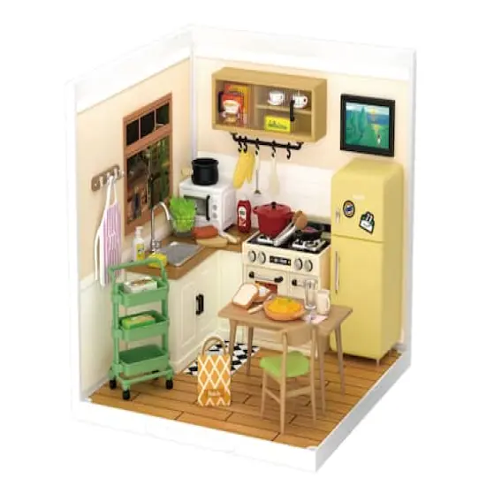 Rolife&reg; Super Creator Happy Meals Kitchen DIY Miniature Kit {1}