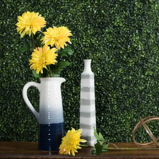 Yellow Dahlia Stem {4}