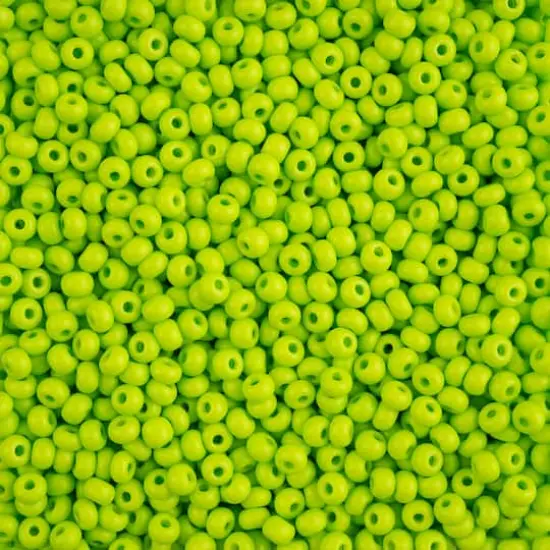 John Bead Terra Intensive 6/0 Czech Glass Seed Beads, 500g Light Green Matte {1}