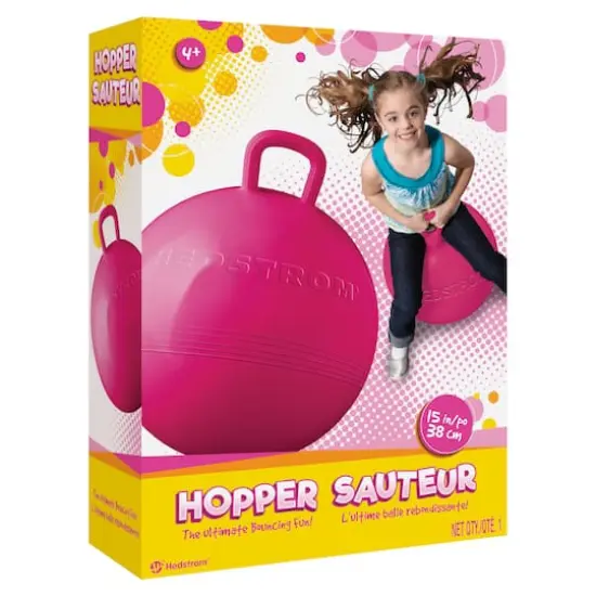 Hedstrom 15" Pink Fun Hopper Ball {1}