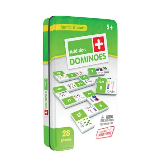 Junior Learning&reg; Match & Learn Addition Dominoes {3}