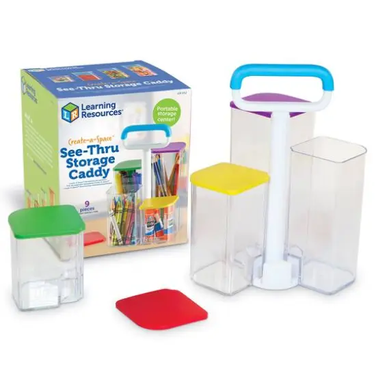 Learning Resources Create-a-Space See & Store Bins {1}