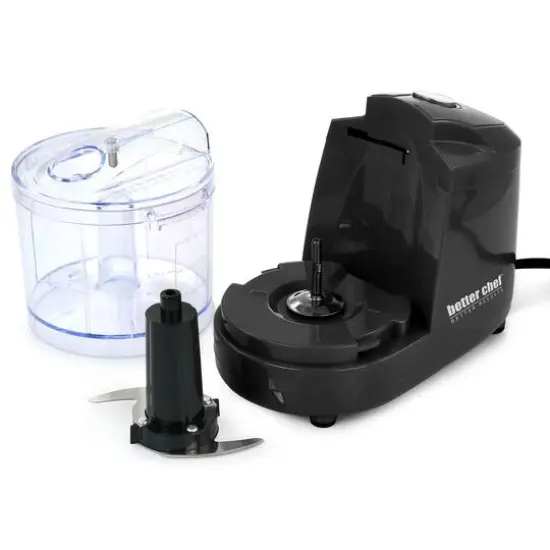 Better Chef 1.5 Cup Black Compact Chopper {6}