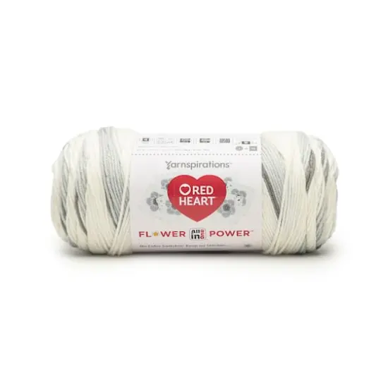 Red Heart&reg; All in One&trade; Flower Power&trade; Yarn Silver Sage {1}