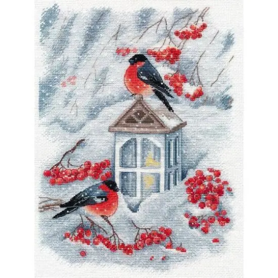 Oven And It`d Snowing? Cross Stitch Kit {3}