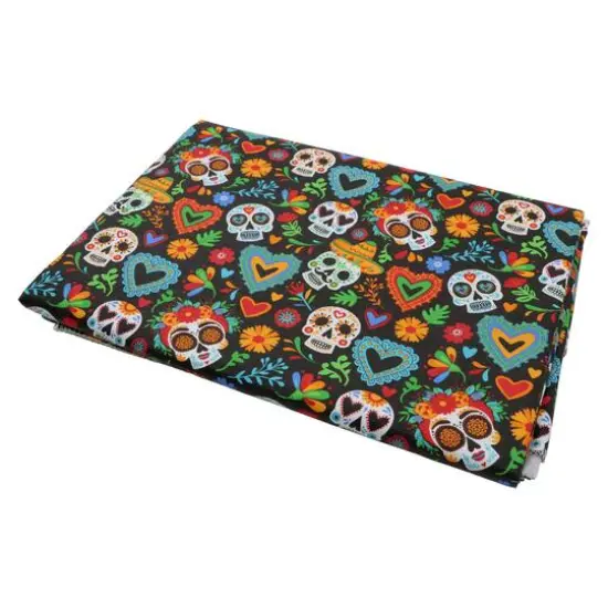 52" x 70" Day of the Dead Table Cover by Ashland&reg; {4}