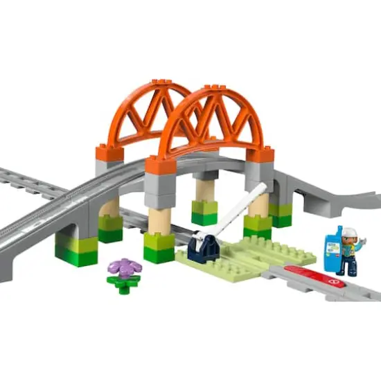 LEGO&reg; DUPLO&reg; Town Train Bridge and Tracks Expansion Set 10426 {3}
