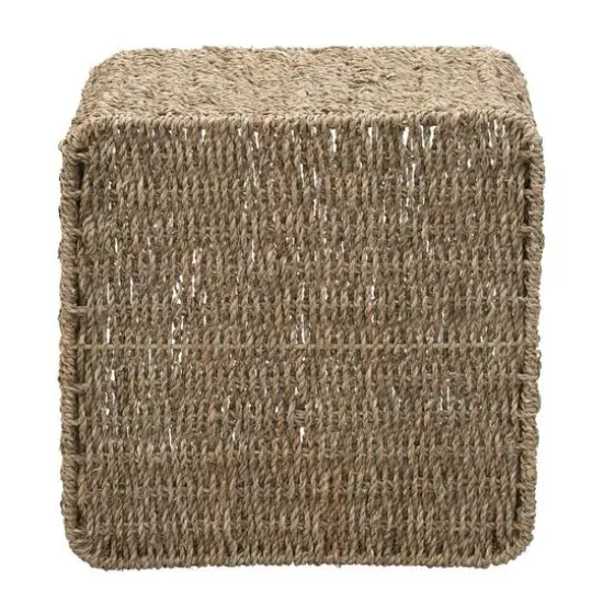 Household Essentials Seagrass Square Wicker Basket  {5}