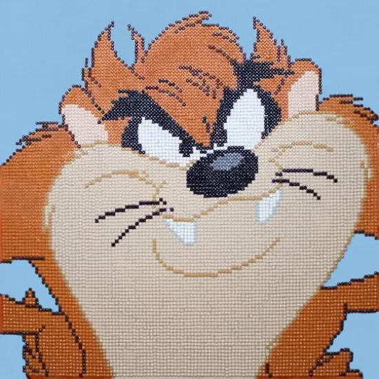 Camelot Dotz Looney Tasmanian Devil Diamond Painting Kit {1}