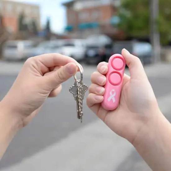 SABRE&reg; Pink NBCF Personal Alarm, 2ct. {8}