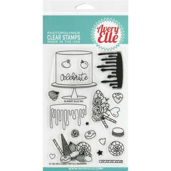 Avery Elle A Cake For All Seasons Clear Stamps {1}
