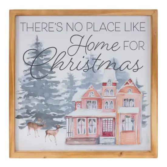 Welcome Home Holiday Wall Art Set {4}