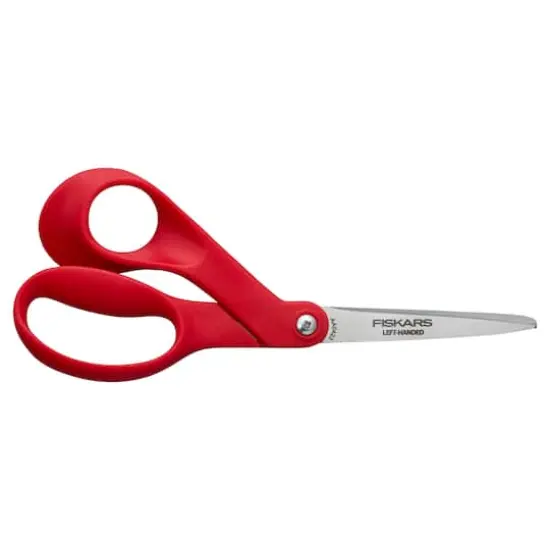 Fiskars&reg; Petit 7" Red Left-Handed Scissors {1}