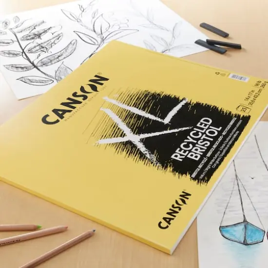 Canson&reg; XL&reg; Recycled Bristol Pad {3}