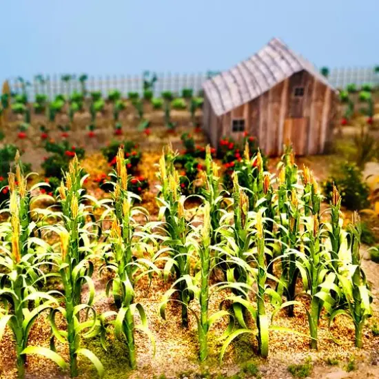 JTT Scenery Products Mini Cornstalks {3}