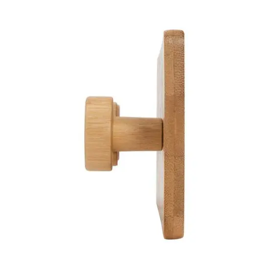 Simplify White Over the Door Bamboo 3 Hook {5}