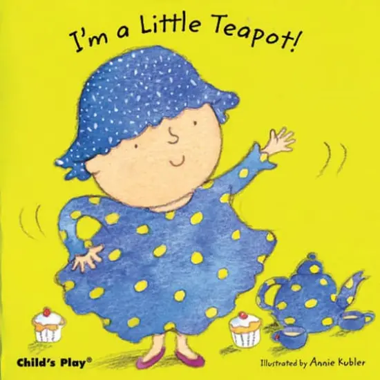 Child's Play Books Nursery Rhyme Board Book, Set of 8 with CD {10}