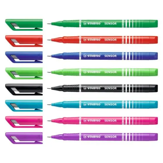 Stabilo&reg; Sensor&reg; Fineliner 8 Color Wallet Set {3}