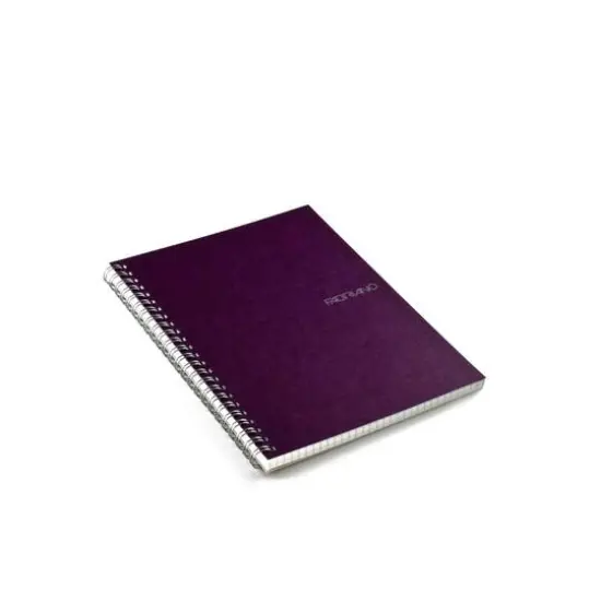 Fabriano® EcoQua Wine Spiral Blank Notebook, 5.83" x 8.27" {1}