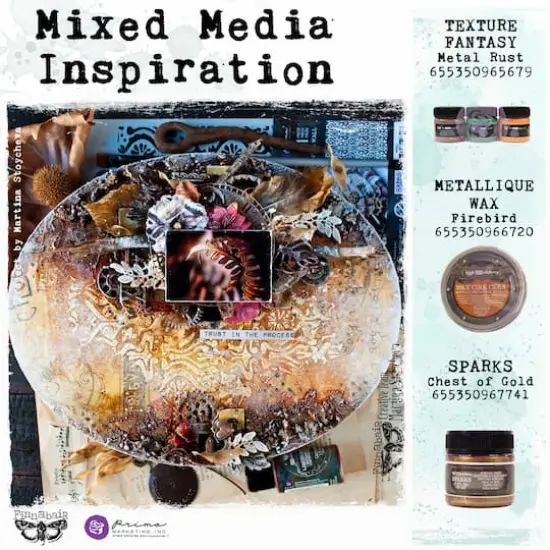 Finnabair&reg; Art Extravagance Metal Rust Rust Effect Paste Set {3}