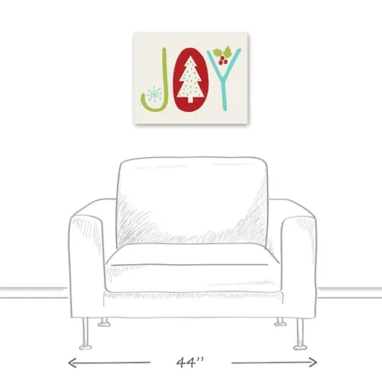 Joy 20x16 Canvas Wall Art {6}