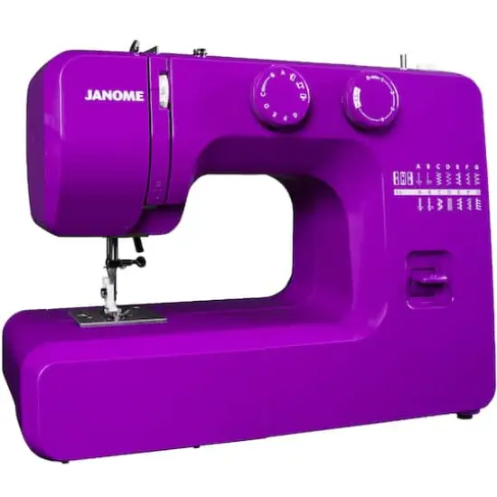 Janome Purple Majesty Easy-to-Use Sewing Machine {3}