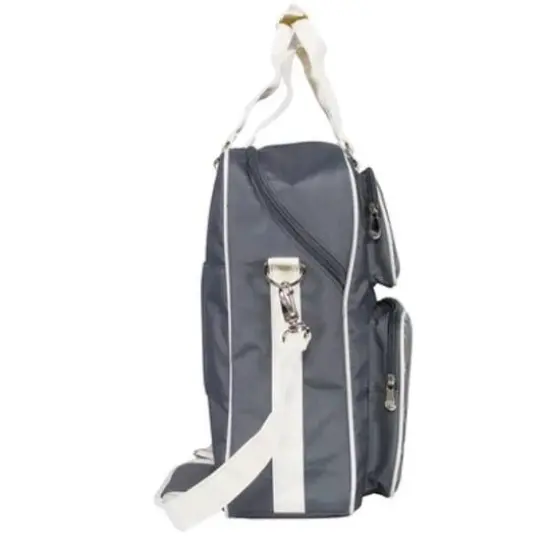 Everything Mary Deluxe Gray and White Scrapbook Carrying Storage Tote {6}