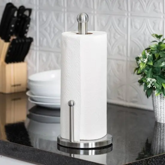Honey Can Do Stainless Steel Paper Towel Holder {3}