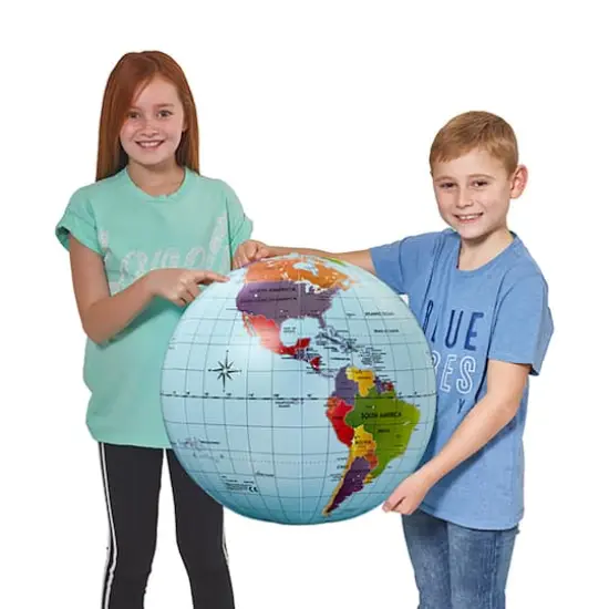 Brainstorm Toys 20" Inflatable Mega Globe {7}