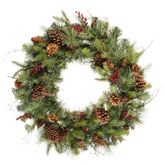 30" Cibola Mixed Berry Wreath {1}