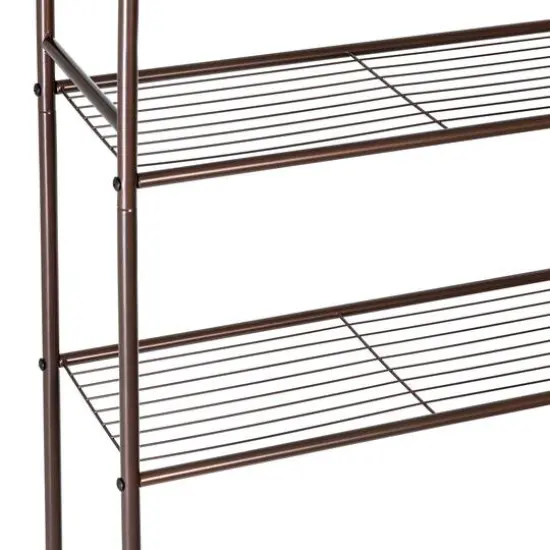 Honey Can Do Oil-Rubbed Bronze Over-the-Toilet Space Saver Shelving Unit {8}