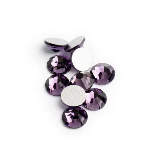 John Bead Crystal Lane SS16 Round Flatback Rhinestones, 1,440ct. Light Violet {1}