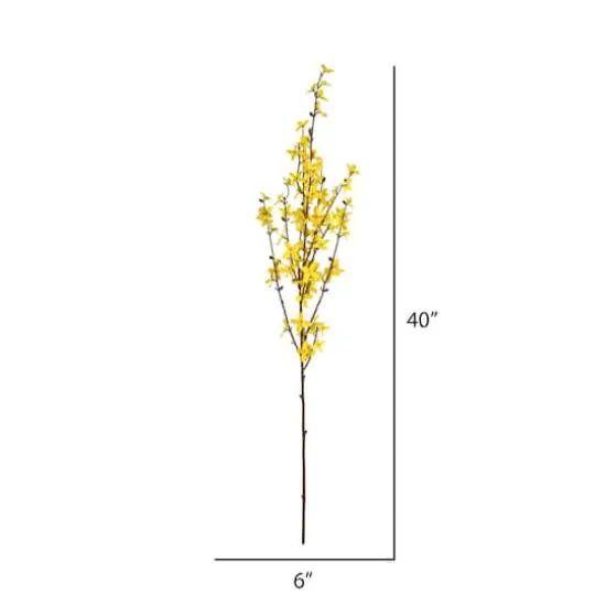 Artificial Yellow Forsythia Flower Spray, 3ct. {3}