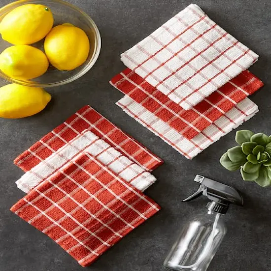 DII&reg; Spice Combo Windowpane Dishcloth (Set of 6) {6}