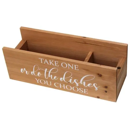 Elegant Designs 15.75" Kitchen Organizer Natural Wood {9}