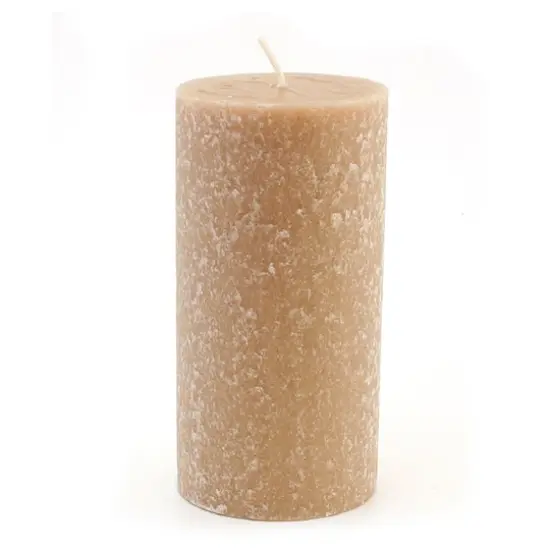 Root Candles 3" x 6" Unscented Timberline™ Pillar Candle Taupe {1}