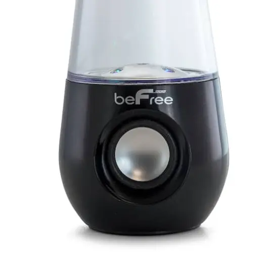 beFree Sound Black Bluetooth LED Dancing Water Multimedia Speakers {5}