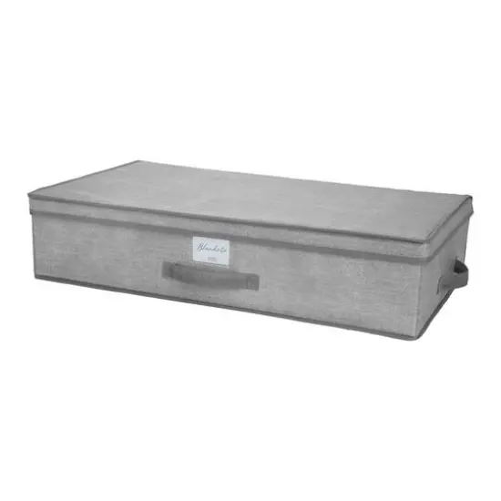 Simplify 28" Under the Bed Heather Gray Storage Box {1}