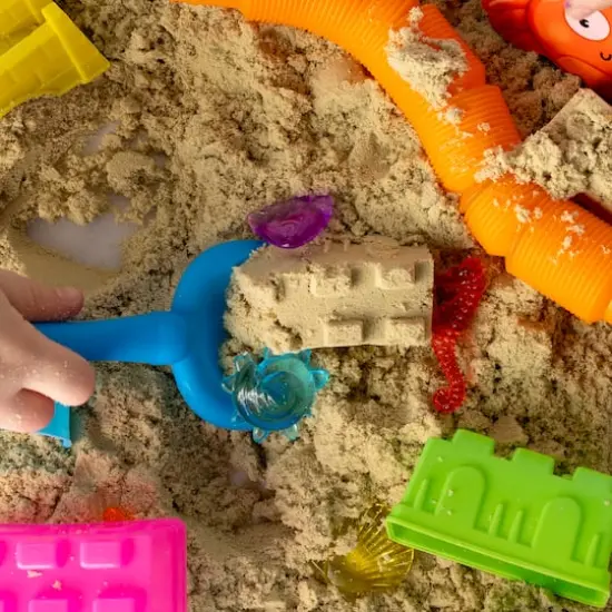 Creativity for Kids&reg; Beach Sensory Bin {8}