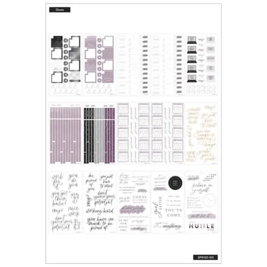 The Happy Planner&reg; Girl with Goals Value Pack Stickers {4}