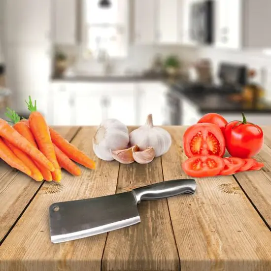 Oster Baldwyn 6.25" Stainless Steel Cleaver Knife {5}