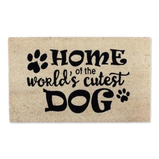 DII&reg; World's Cutest Dog Doormat {1}
