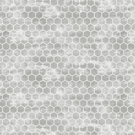 Fabric Editions Gray Honeycomb Cotton Fabric {4}