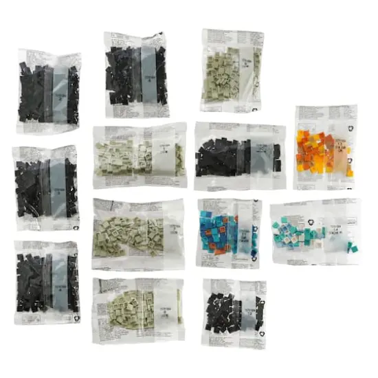 10" x 10" Butterfly Pixelated Brick Art Kit by Make Market&reg; {4}