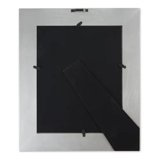 DII&reg; Antique Silver Rub 8" x 10" Farmhouse Picture Frame {3}